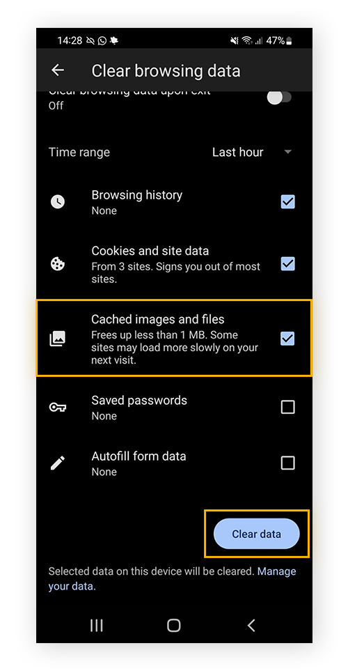 So leeren Sie den Cache in Microsoft Edge